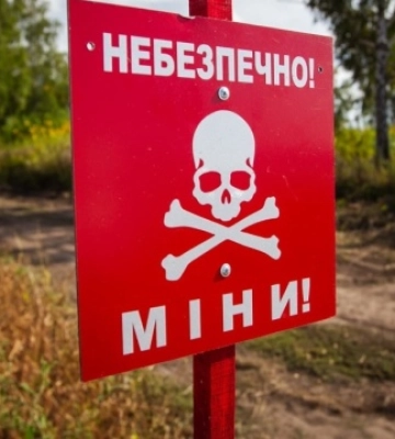 На Миколаївщині чоловік підірвався на протипіхотній міні