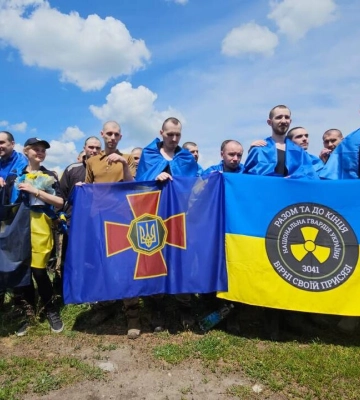 Україна повернула з російського полону 71 бійця та 4 цивільних