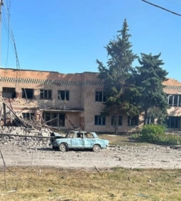 Війська РФ чотири рази обстріляли Дробишеве на Донеччині: є жертва і поранені. Фото