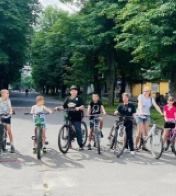 На Волині до Дня захисту дітей провели велоквест