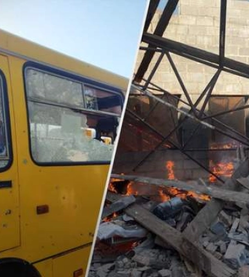 Дніпропетровщину атакували &quot;Шахеди&quot; і ракети: там спалахнули пожежі, є постраждалі