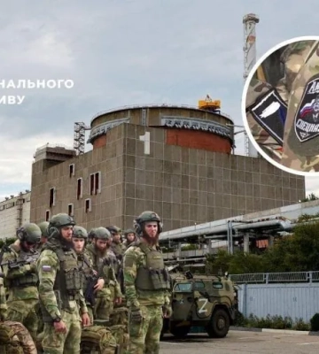 На Запорізькій АЕС перебувають чеченські бойовики