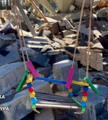 Ракетний удар по Балаклії: відомо про 13 поранених