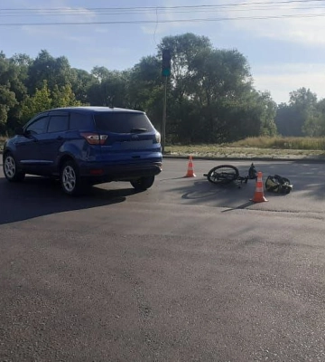 У Сумах збили велосипедиста на вулиці Героїв Крут
