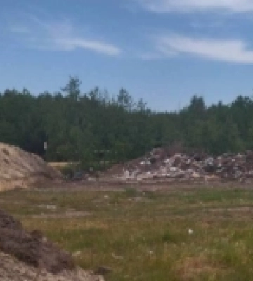 У Ковельському районі упорядкували сміттєзвалище