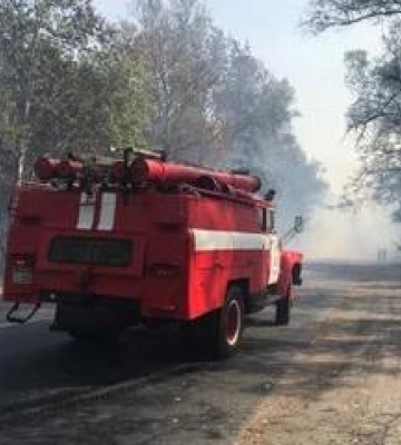Під Кременчуком горів ліс - пожежу локалізовано