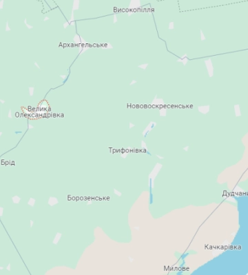 Внаслідок обстрілу Великої Олександрівки на Херсонщині постраждала жінка