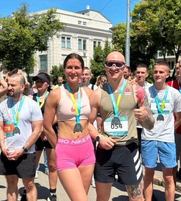 Понад 500 спортсменів взяли участь у забігу в Полтаві в межах проєкту «Активні парки»