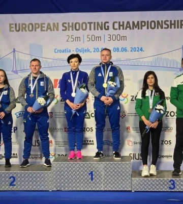 Львівські стрільці стали призерами чемпіонату Європи