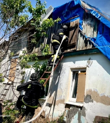 Наслідки ворожих обстрілів Корабельного району Херсона (відео)