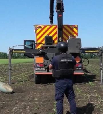 Біля Костянтинівки на Донеччині знешкодили дві нерозірвані авіабомби