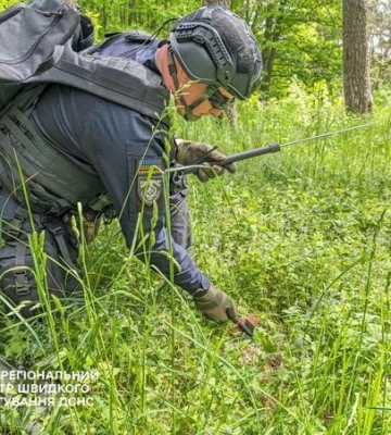 За минулий місяць на Сумщині сапери знешкодили майже 300 вибухівок
