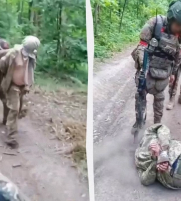 У мережі з&#039;явилося відео із знущанням над українськими полоненими на Харківському напрямку – омбудсмен відреагував