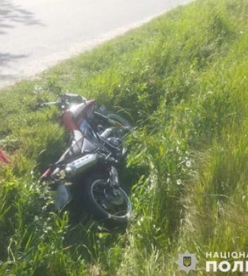 На Львівщині у ДТП травмувалися мотоцикліст та його пасажирка