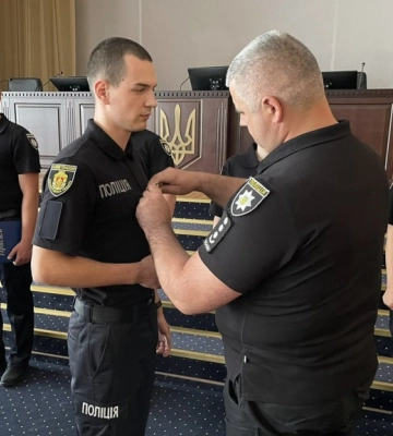 На Кіровоградщині шестеро поліцейських склали Присягу на вірність українському народові
