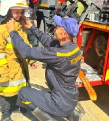 У Первомайську та Врадіївці рятувальники для дітей організували навчально-ігрові майстер-класи