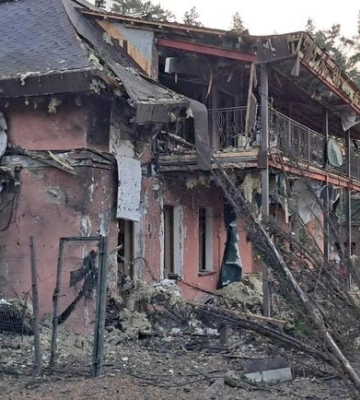 Удар по базе отдыха &quot;Занки&quot;: погиб переселенец из Донбасса — полиция