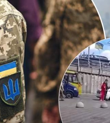 Очередной конфликт из-за мобилизации: в Киеве женщины &quot;отбили&quot; мужчину в военных и полиции. Видео