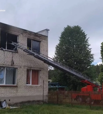 Пожар в психоневрологическом интернате Ровенской области: удалось спасти 9 человек и эвакуировали 39