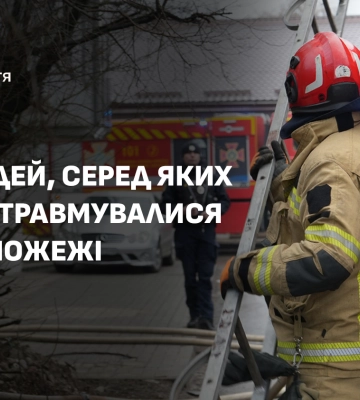 Під час пожежі на Закарпатті травмувалися троє людей, з них — одна дитина