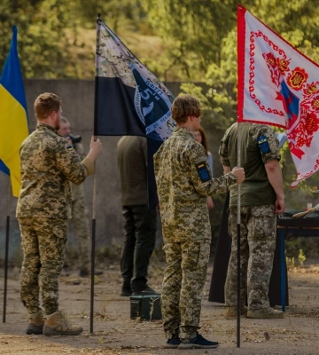 Черкаське добровольче формування підсилили новобранці (ФОТО)