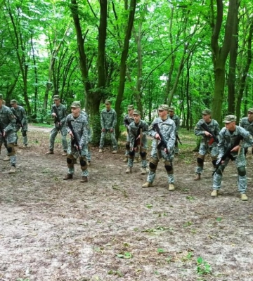 Вихованці Острозького військового ліцею удосконали свої вміння