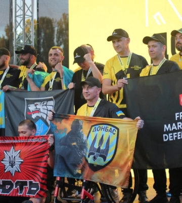 5 захисників із Закарпаття взяли участь в «Іграх Нескорених»