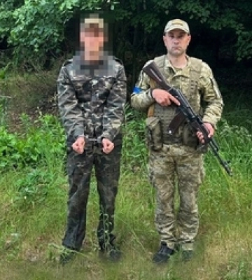 На Волині затримали ухилянта з Київщини, який хотів «за річку» 