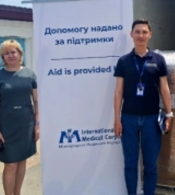 Одещина: Ізмаїльська міська лікарня отримала партію сучасного медичного обладнання від Міжнародного медичного корпусу