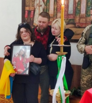 В Славянске попрощались с Анастасией Волковой