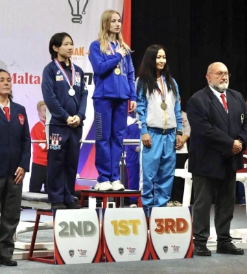 Волинська важкоатлетка стала чемпіонкою світу з жиму лежачи