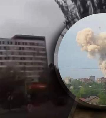 &quot;Попали чётко&quot; по оккупантам: момента взрыва в Донецке попал на видео