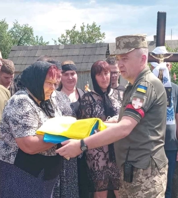 На Волині прощалися з загиблим військовим Олександром Пугачем