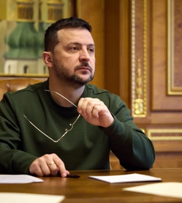 Зеленський після повернення до Києва провів Ставку