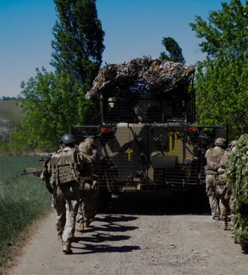 По Києву та області їздитиме військова техніка: ЗСУ звернулися до українців