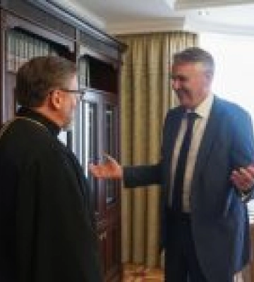 Глава УГКЦ зустрівся з послом Нідерландів в Україні