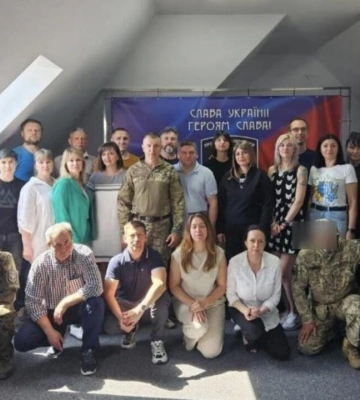 На Київщині перші випускники Навчального центру спеціальної військової підготовки отримали сертифікати