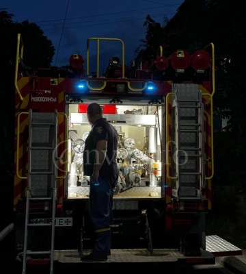 На Волині горів легковий автомобіль