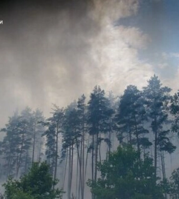 На Харківщині внаслідок масованих обстрілів у Чугуївському районі спалахнули чотири пожежі