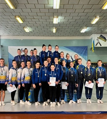 Спортсмени з Сумщини вдало виступили на Чемпіонаті України зі спортивної аеробіки