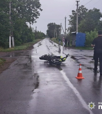 На Одещині внаслідок ДТП мотоцикліст потрапив у реанімацію