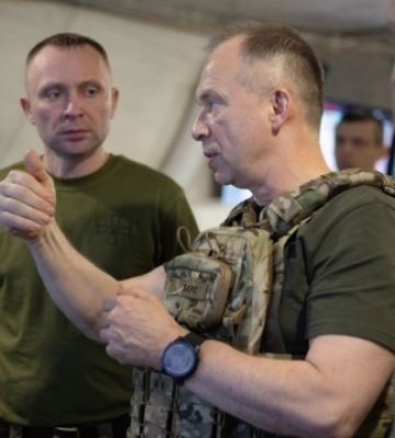 Сирський відвідав передову на Харківському та Куп&#039;янському напрямках