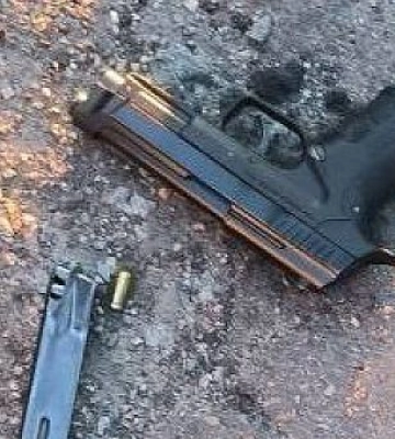 В Кривом Роге у водителя, нарушившего ПДД, обнаружили оружие без разрешительных документов