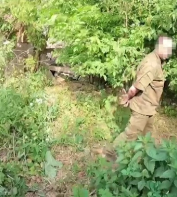 В Волчанске взяли в плен оккупанта, скрывавшегося более 20 дней