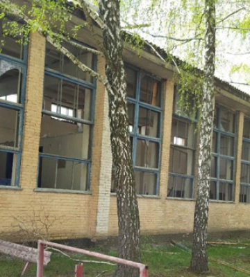 Пошкоджений ударами РФ ліцей у Бородянці відремонтували зі збитком у понад 4 мільйони