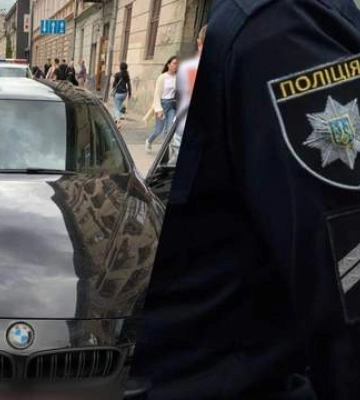 У Львові 14-річний хлопець їздив за кермом BMW