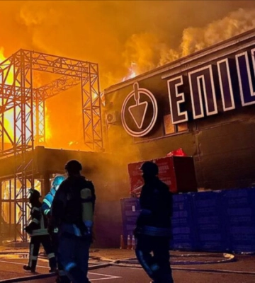 Окупанти вдарили по «Епіцентру» в Херсоні (фото, відео)