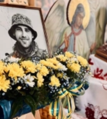 Нововолинська громада попрощалася з Героєм Олександром Бохонським