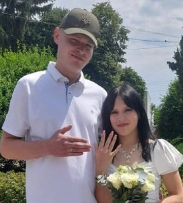 У Торчинській громаді військовослужбовець одружився з коханою
