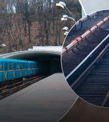 У Києві на станції метро сталося загоряння на рельсах: в мережі пишуть, що рух було зупинено